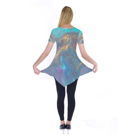 Surreal Short Sleeve Tunic