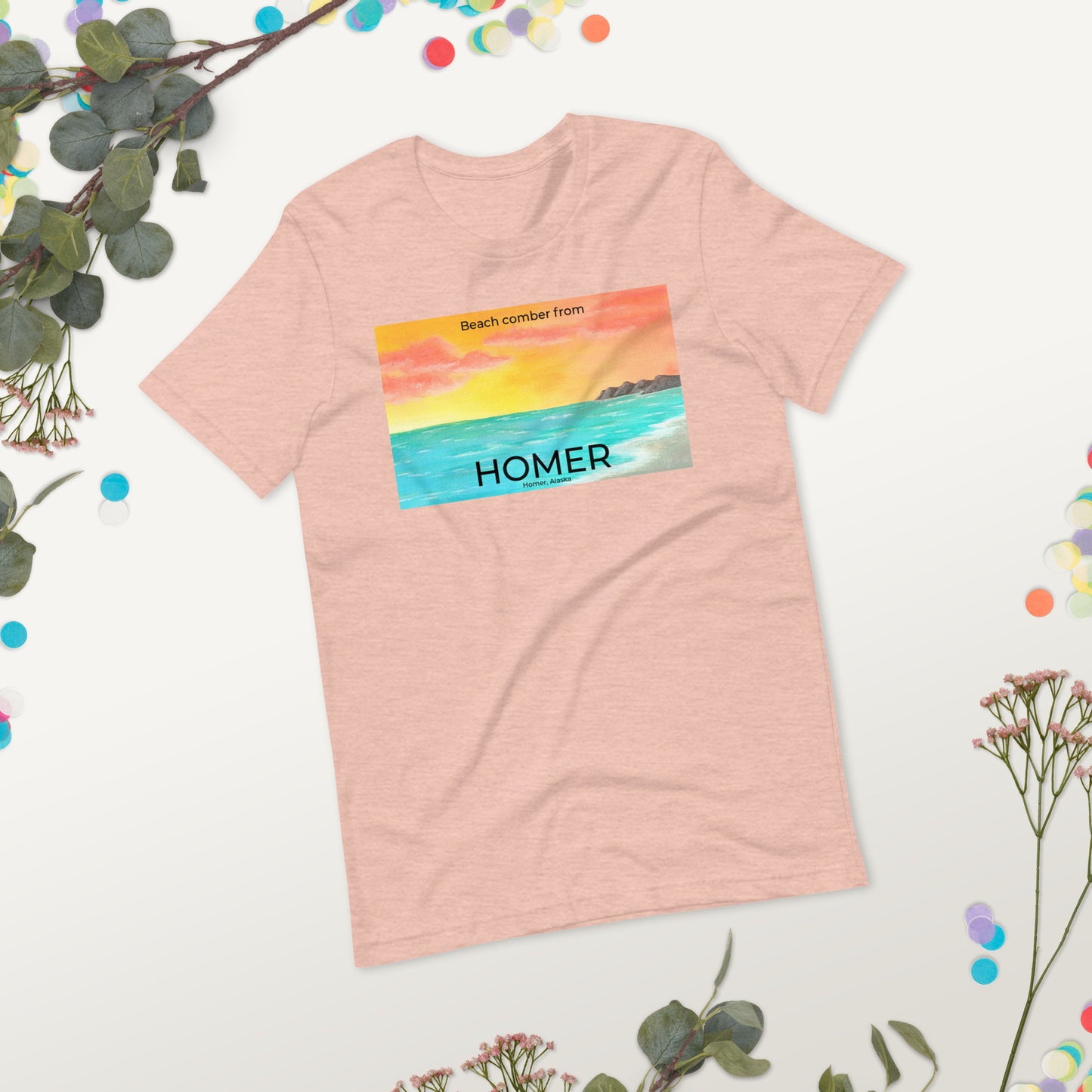 Beach Comber From Homer Unisex t-shirt