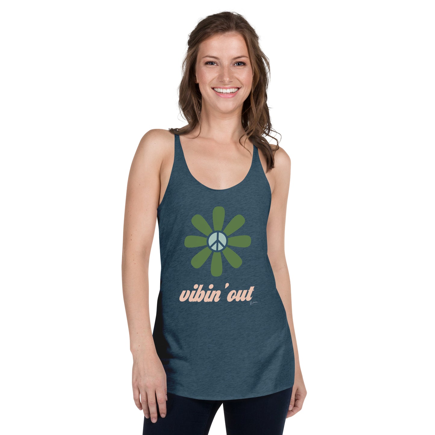 Vibin' Out Women's Racerback Tank