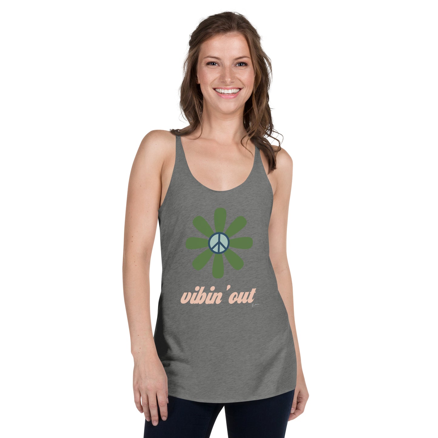 Vibin' Out Women's Racerback Tank