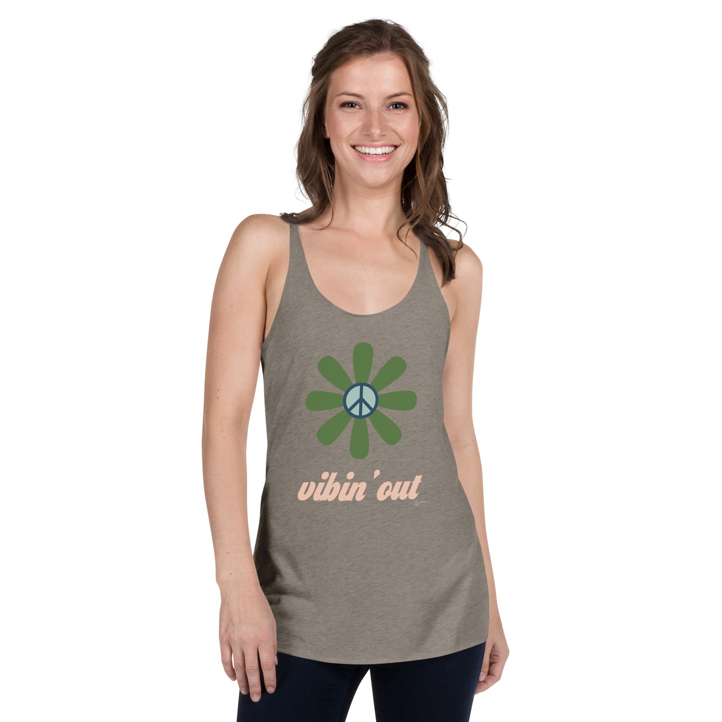 Vibin' Out Women's Racerback Tank